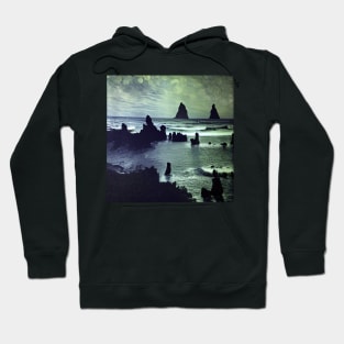 Reynisfjara Beach in Van Gogh's style Hoodie